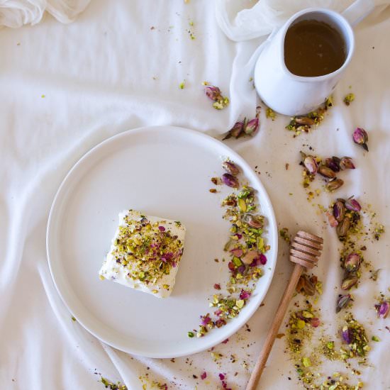 Lebanese Semolina pudding