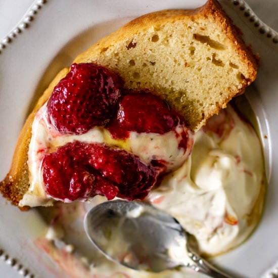 Fancy Strawberry Shortcake