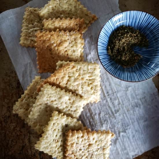 Sourdough Za’atar & Cayenne Cracker