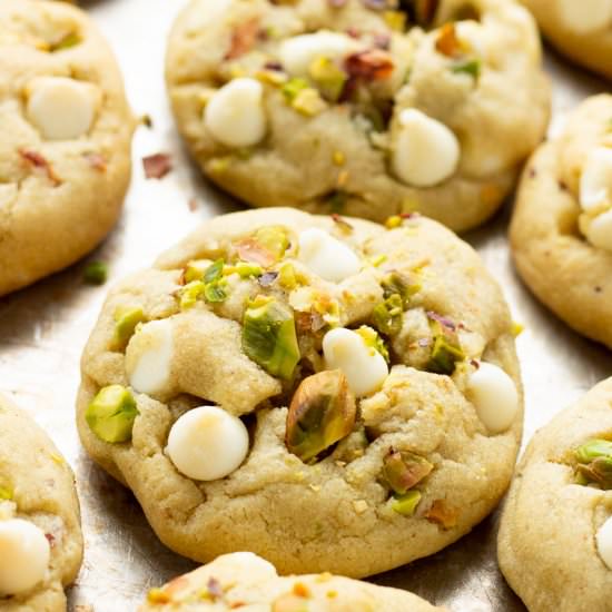 Pistachio Pudding Mix Cookies
