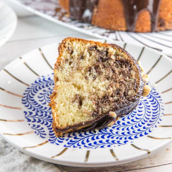 Nutella Bundt Cake