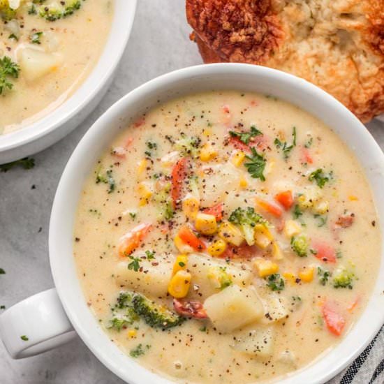 Creamy Vegetable Soup