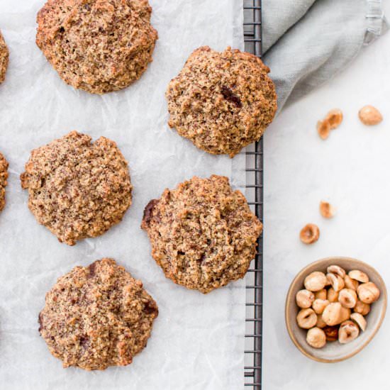 Chocolate Hazelnut Cookies