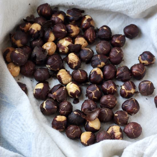 How to Roast Hazelnuts