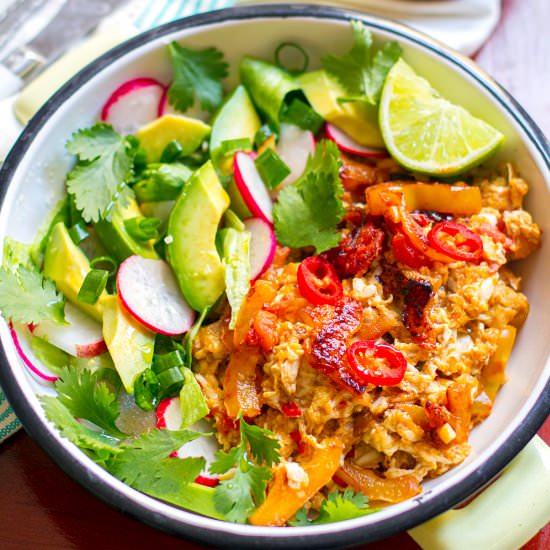 Mexican Scrambled Eggs