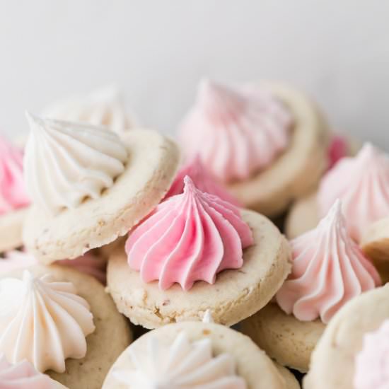 Pink Sugar Cookie Bites