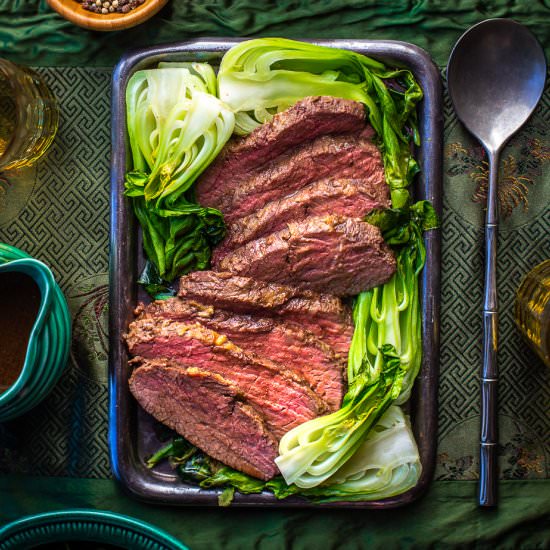 Miso Roasted Beef Tri Tip