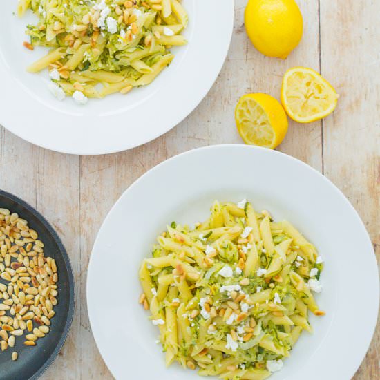 Feta & Courgette Pasta
