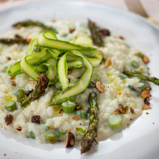 BEST VEGAN ASPARAGUS RISOTTO