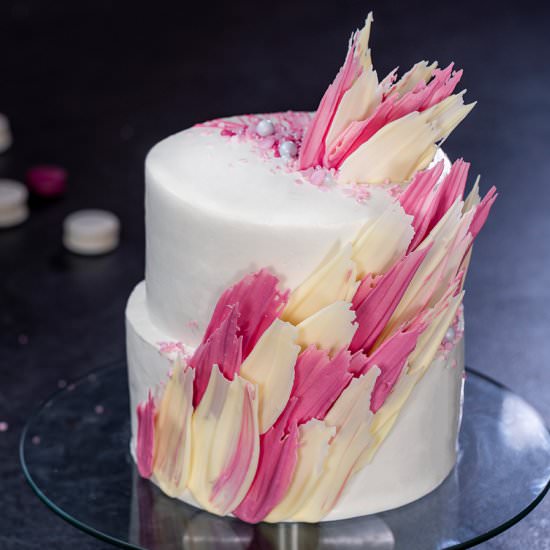 Brushstroke Cake