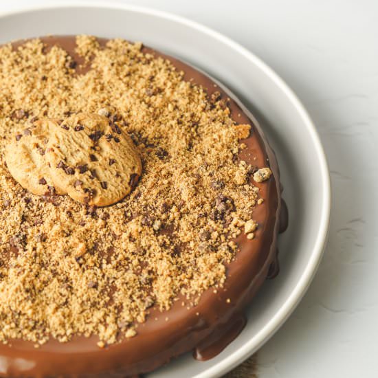 3 INGREDIENT CHOCOLATE COOKIE CAKE