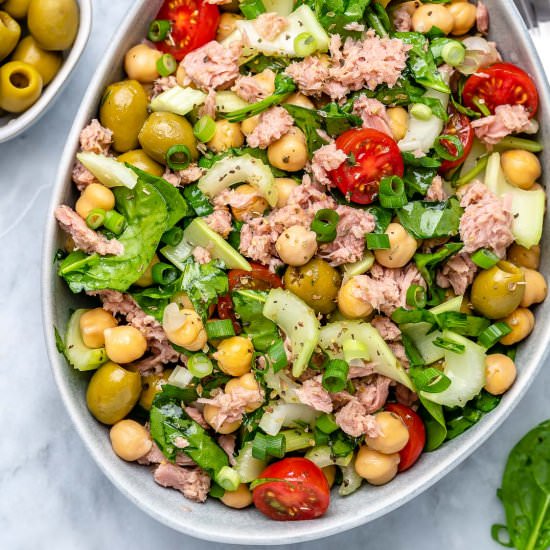 CHICKPEA TUNA SALAD