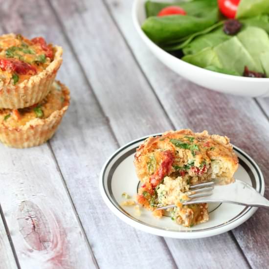 Mini Paleo Quiches