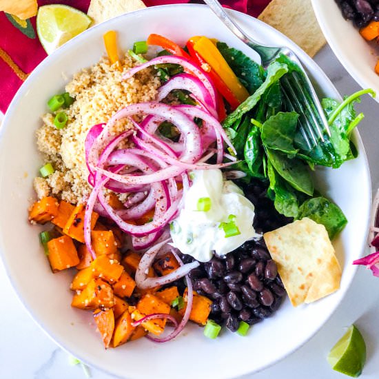 Buddha Bowl Sumac Onions