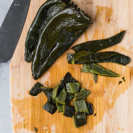 How To Roasted Poblano Peppers