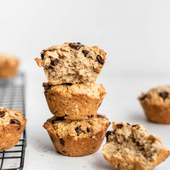 Vegan Oat Protein Muffins
