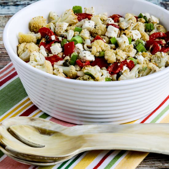 Roasted Cauliflower Salad