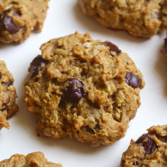 Pumpkin Chocolate Chip Cookies