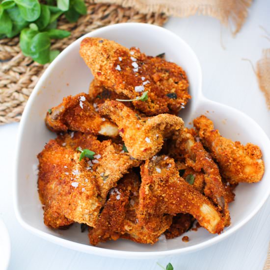 Air Fried Oyster Mushrooms