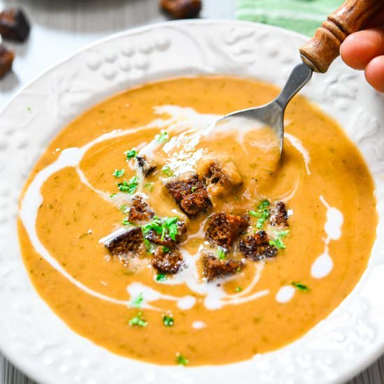 Easy Puréed Bean Soup