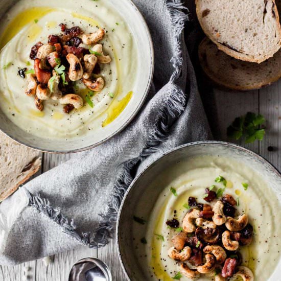 Tahini and Cauliflower Soup
