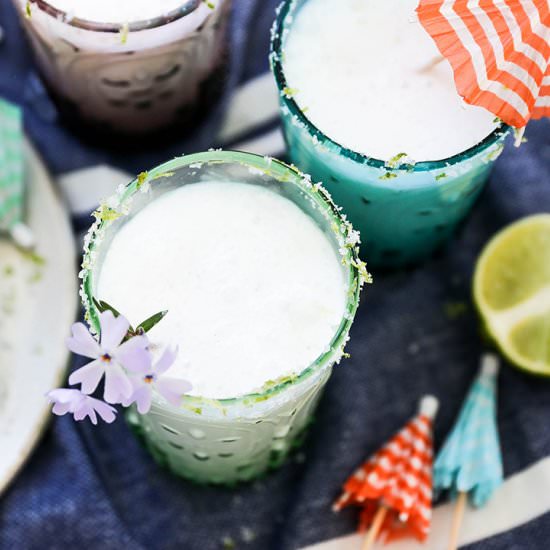 Easy Coconut Lime Margaritas