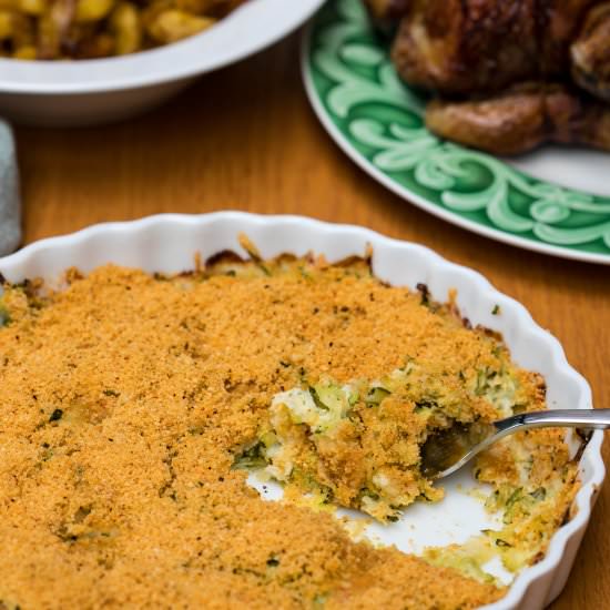 Easy Zucchini Gratin