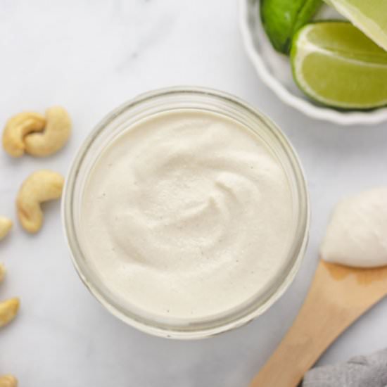 Cashew Lime Crema