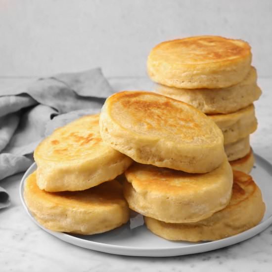 Sourdough English Muffins