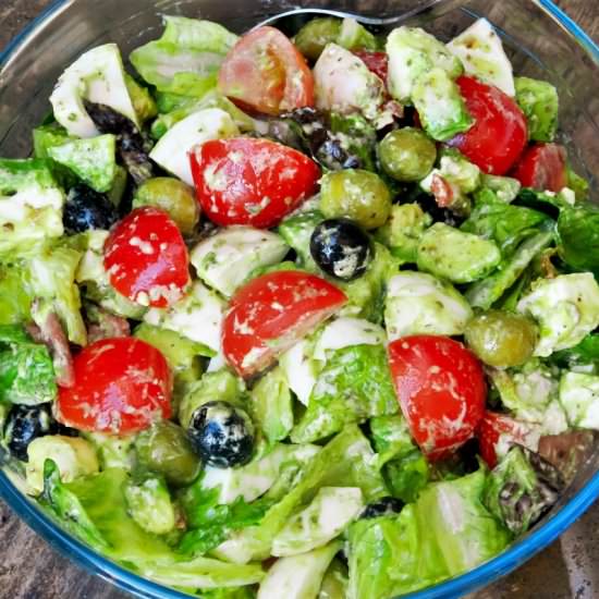 Tomato Avocado Egg Salad
