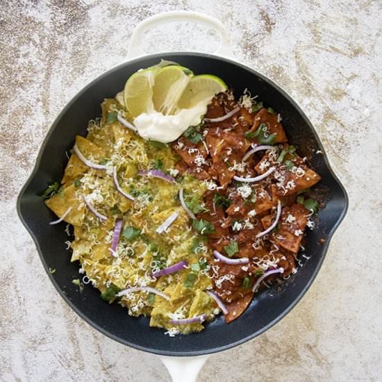 Chilaquiles (Verdes or Rojas)
