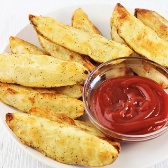 oven roasted potato wedges