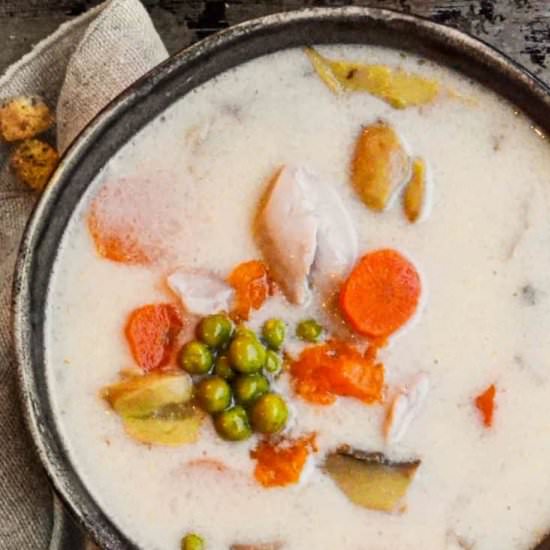Creamy Chicken Soup!
