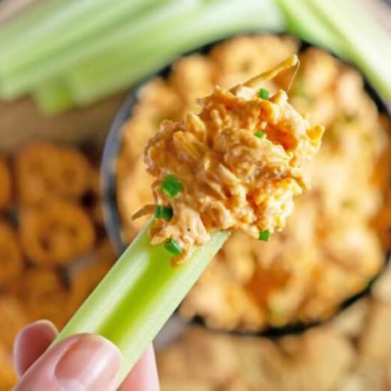 Slow Cooker Buffalo Chicken Dip