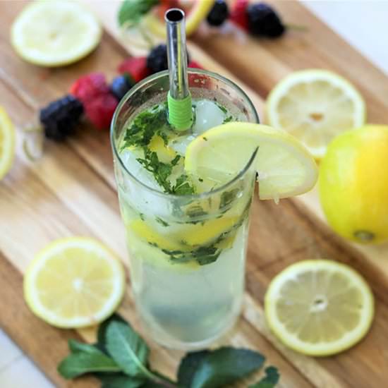 skinny lemon mojito