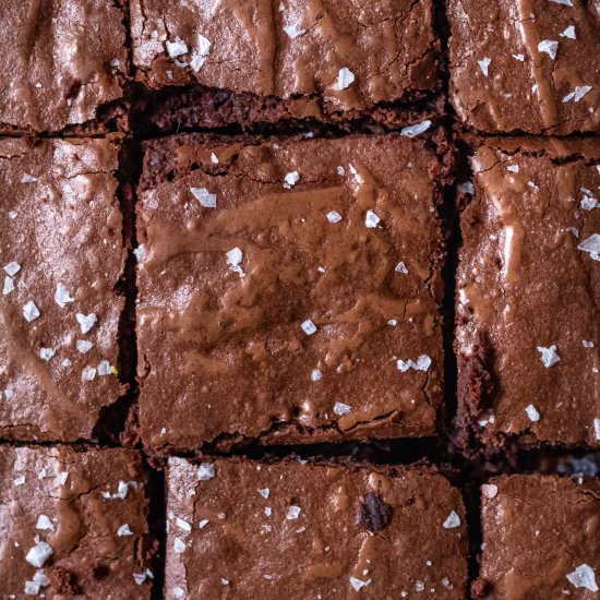 Brown Butter Mochi Brownies