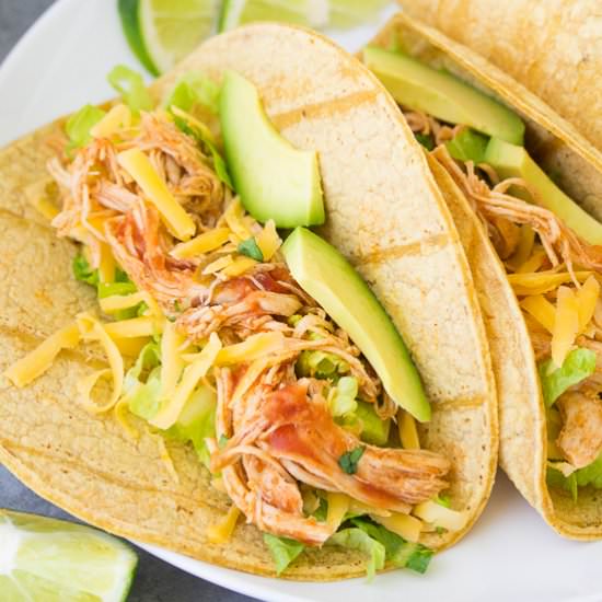 Instant Pot Chicken Tacos