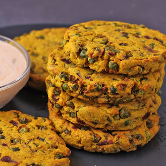 Baked Indian mashed potato cakes