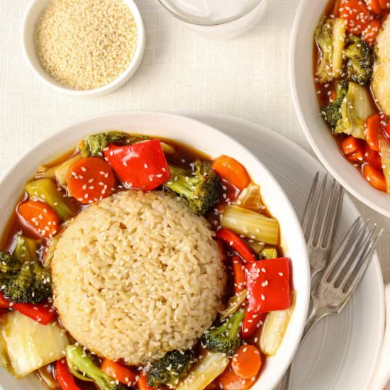 Easy Veggie Stir-Fry