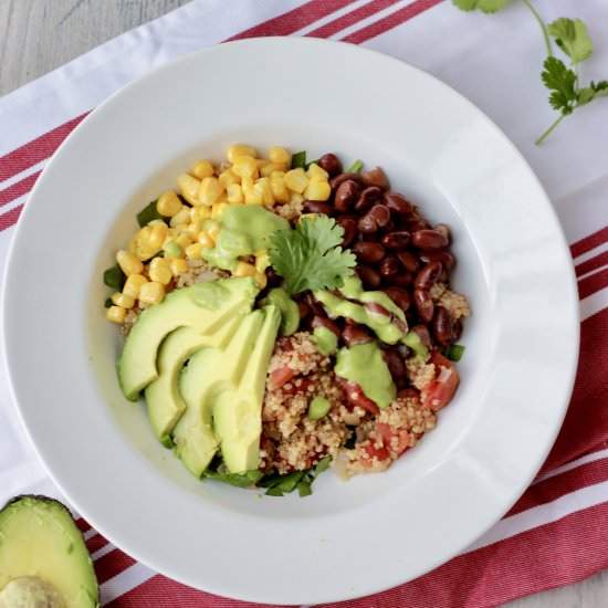 Mexican Quinoa Bowl