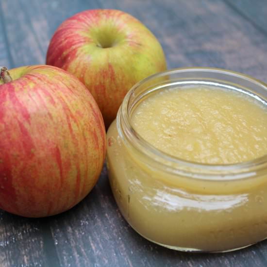 Homemade Applesauce With Any Apples