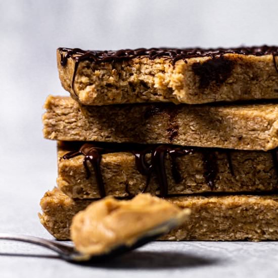 No-Bake Peanut Butter Oatmeal Bars