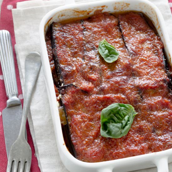 Eggplant parmigiana