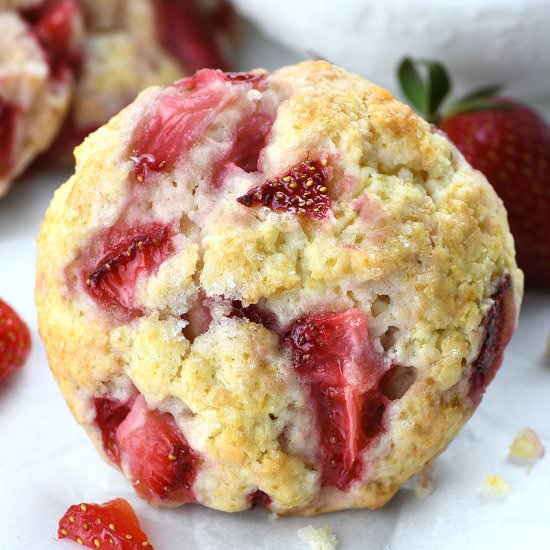 Strawberry Shortcake Cookies