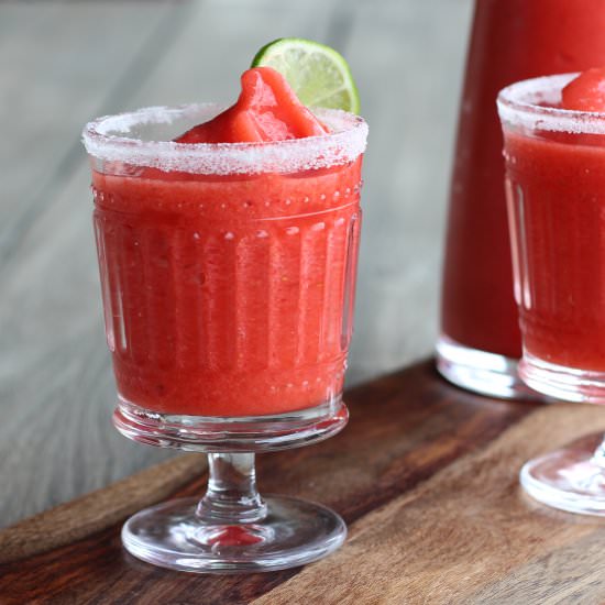 Frozen Strawberry Margaritas