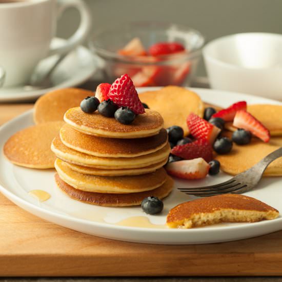 Gluten-Free Cashew Butter Pancakes