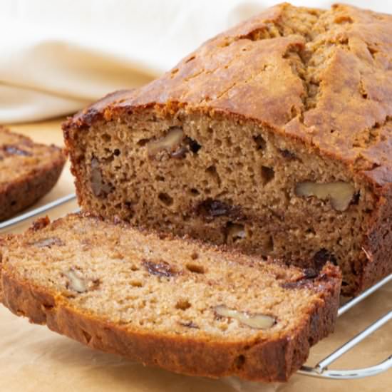 Whole Wheat Maple Banana Bread