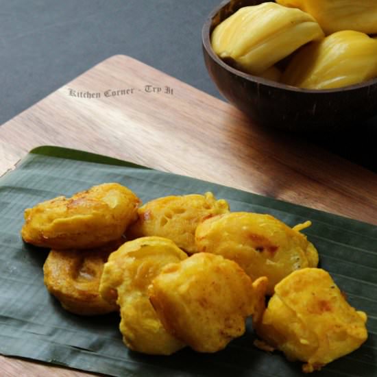 Ripe Jack Fruit Fritters