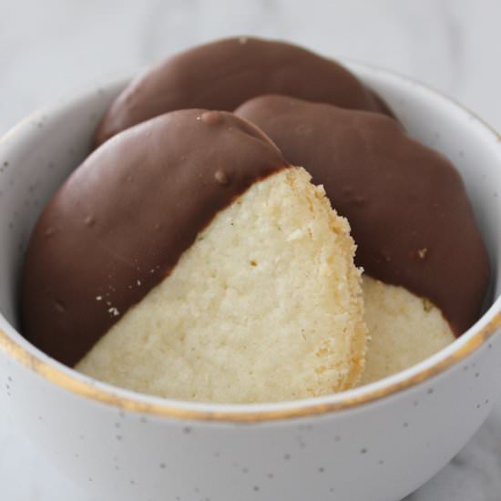 Chocolate Dipped Shortbread