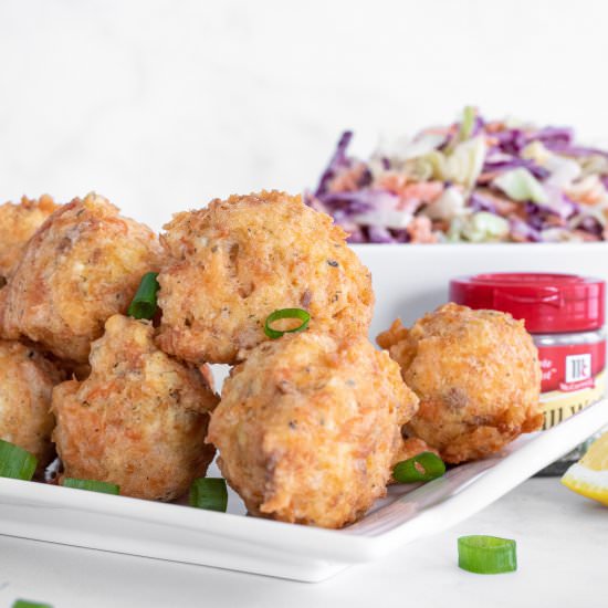 Salmon Fritters